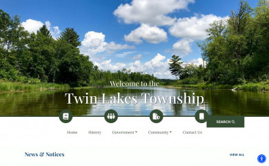 twinlakestownship.com screenshot