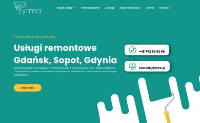 tyrma.pl screenshot