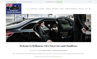 ubervha.com.au screenshot