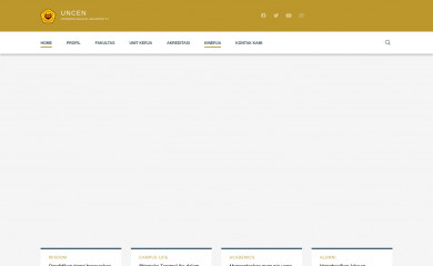 uncen.ac.id screenshot