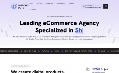 unifyingdots.com screenshot