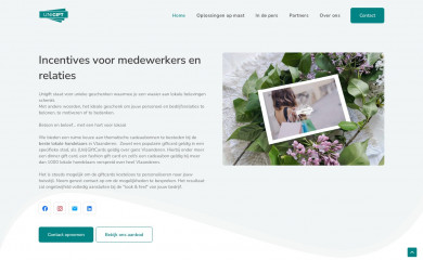 unigift.be screenshot
