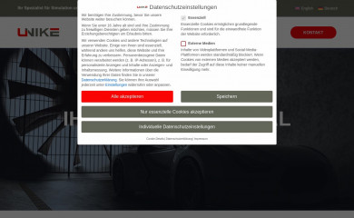 unike.eu screenshot