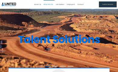 unitedresourcing.com.au screenshot