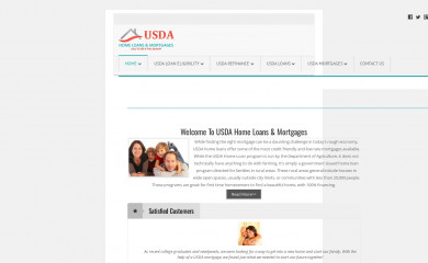 usdamortgagesloans.com screenshot