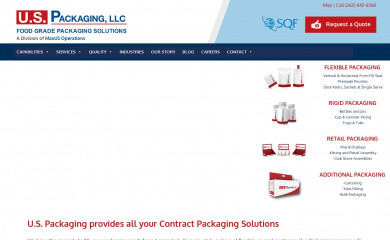 uspackagingllc.com screenshot