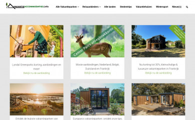 vakantieaccommodaties.info screenshot