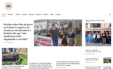 vale360news.com.br screenshot