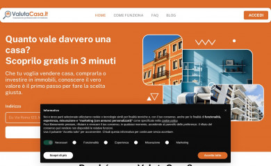 valutacasa.it screenshot