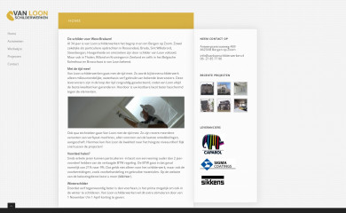 vanloonschilderwerken.nl screenshot