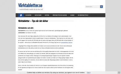 varktabletter.se screenshot