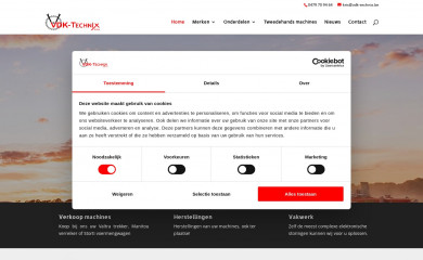 vdk-technix.be screenshot