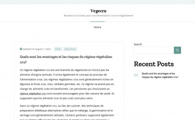 vegecru.com screenshot