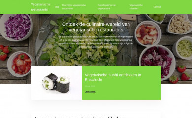 vegetarische-restaurants.nl screenshot