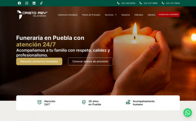 velatorioscristorey.com screenshot
