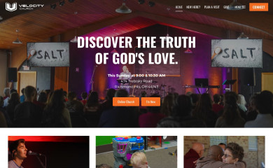 velocitycleveland.org screenshot