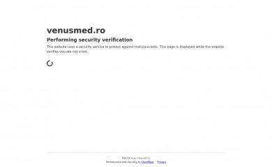 venusmed.ro screenshot