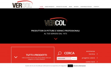 vercol.it screenshot