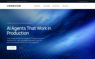 verecom.com screenshot