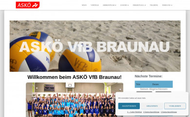 vfb-braunau.at screenshot