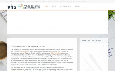 vhs.info screenshot