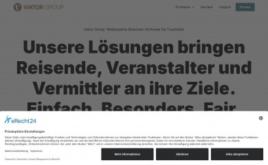 viator-group.de screenshot