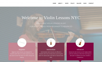 violinlessonsnyc.net screenshot