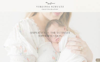 virginiaschultzphoto.com screenshot