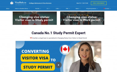 visahub.ca screenshot