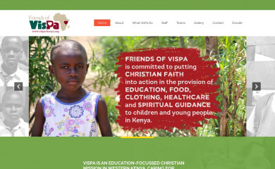 vispa-kenya.org screenshot