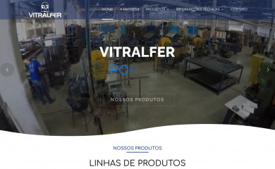 vitralfer.com.br screenshot