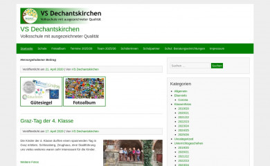 vsdechantskirchen.at screenshot