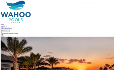 wahoopools.com screenshot