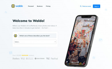 waldophotos.com screenshot