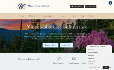 wallinsurance.com screenshot