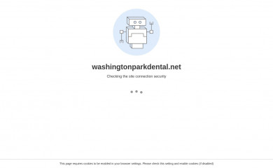 washingtonparkdental.net screenshot