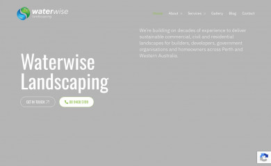 waterwiselandscaping.com.au screenshot
