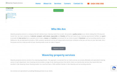 waverleypropertyservices.com.au screenshot