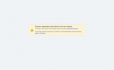 web-davinci.com screenshot