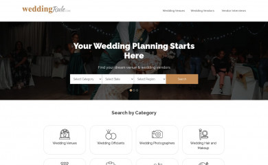 weddingrule.com screenshot