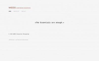 wees.ch screenshot
