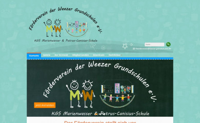 weezer-grundschulen.de screenshot