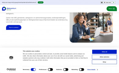 werkcentrumrijnmond.nl screenshot