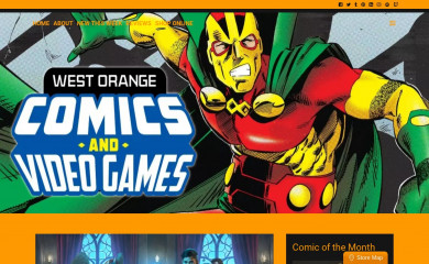 westorangecomicsandvideogames.com screenshot