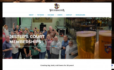 weyerbacher.com screenshot