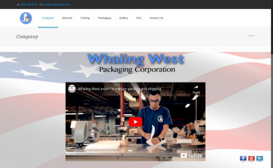 whalingwest.com screenshot