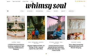 whimsysoul.com screenshot