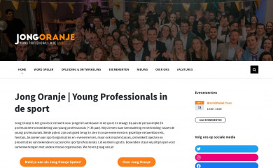wijzijnjongoranje.nl screenshot