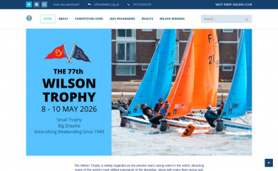 wilsontrophy.co.uk screenshot