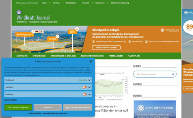 windkraft-journal.de screenshot